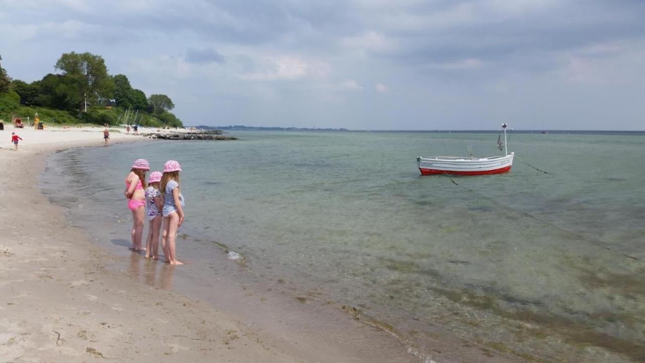 Ferienwohnung ZUM WOHLFÜHLEN FÜR 4 ERWACHSENE +1 Kind, Schwimmbad vor der Tür Tiere erlaubt Sierksdorf Exterior foto